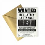 Carte Lenticulaire - Ministère de la Magie - Avis de Recherche de Bellatrix Lestrange - MinaLima HPPCARD33 (2)