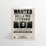 Carte Lenticulaire - Ministère de la Magie - Avis de Recherche de Bellatrix Lestrange - MinaLima HPPCARD33 (1)