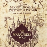 Carte - Carte du Maraudeur - Couverture de la Carte du Maraudeur - MinaLima HPCARD28 (2)