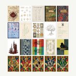 Lot de Cartes Postales - Série Poudlard - MinaLima HPC05(1)