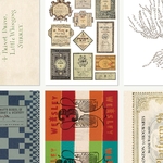 Lot de Cartes Postales - Série Poudlard - MinaLima HPC05(2)