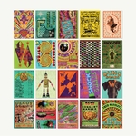 Lot de Cartes Postales - Emballages produits de la Boutique des Weasley - MinaLima HPC06(1)
