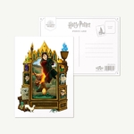 Carte postale - « Accio Eclair de Feu ! » - Moments Magiques - Harry Potter - MinaLima HPPC07(1)