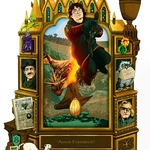 Carte postale - « Accio Eclair de Feu ! » - Moments Magiques - Harry Potter - MinaLima HPPC07(2)