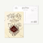 Carte postale - Carte du Maraudeur - La Couverture - MinaLima - Harry Potter HPPC11(1)