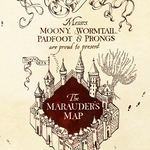 Carte postale - Carte du Maraudeur - La Couverture - MinaLima - Harry Potter HPPC11(2)