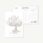 Carte postale - Carte du Maraudeur - Saule Cogneur - MinaLima - Harry Potter HPPC12(1)