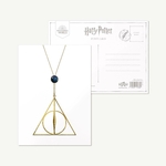 Carte postale - Collier Reliques de la Mort de Xenophillius Lovegood - MinaLima - Harry Potter HPPC15(1)