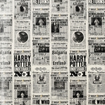 Papier cadeau - La Gazette du Sorcier - MinaLima - Harry Potter HPGW07(2)