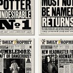 Magnets - La Gazette du Sorcier - MinaLima - Harry Potter DPM01(2)