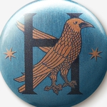 Pins Corbeau Serdaigle - Poudlard - MinaLima - Harry Potter FBBB08(2)