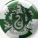 Pins Blason Maison Serpentard - Poudlard - MinaLima - Harry Potter HPBB03(2)