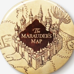 Pins Carte du Maraudeur - MinaLima - Harry Potter HPBB11(2)