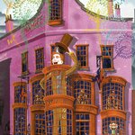 Pack mystère carte postale Chemin de Traverse - Harry Potter - MinaLima WWMPC02(8)
