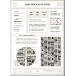 Echantillon papier peint Gazette du Sorcier - Harry Potter - MinaLima HPWPS09(2)