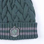 Bonnet enfant tricoté à pompon Serpentard - Harry Potter 2200009659(3)
