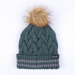 Bonnet enfant tricoté à pompon Serpentard - Harry Potter 2200009659(2)