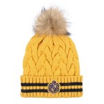 Bonnet enfant tricoté à pompon Poufsouffle - Harry Potter 2200009660(1)