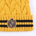 Bonnet enfant tricoté à pompon Poufsouffle - Harry Potter 2200009660(3)