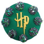 Sprinkles en sucre Harry Potter maison Serpentard 4