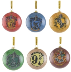 Boule de Noël Vif d'Or et porte-clés Reliques de la Mort - Harry