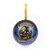 Boule de Noël École de sorcellerie - Collier Poudlard - Harry Potter EHPCB0395 (1)