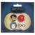 Ensemble 1 badges chibi Harry / Hedwige EBBC0089 (1)