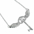 Collier Clé volante avec cristaux EBHPSN055 (1)