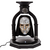 Masque Mangemort Bellatrix Lestrange Lévitation - Disney Grand Jester A31223- (1)