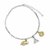 Bracelet de 3 charms - Vif d'Or, Reliques de la Mort, Retourneur de Temps - Harry Potter HPCB0466(1)