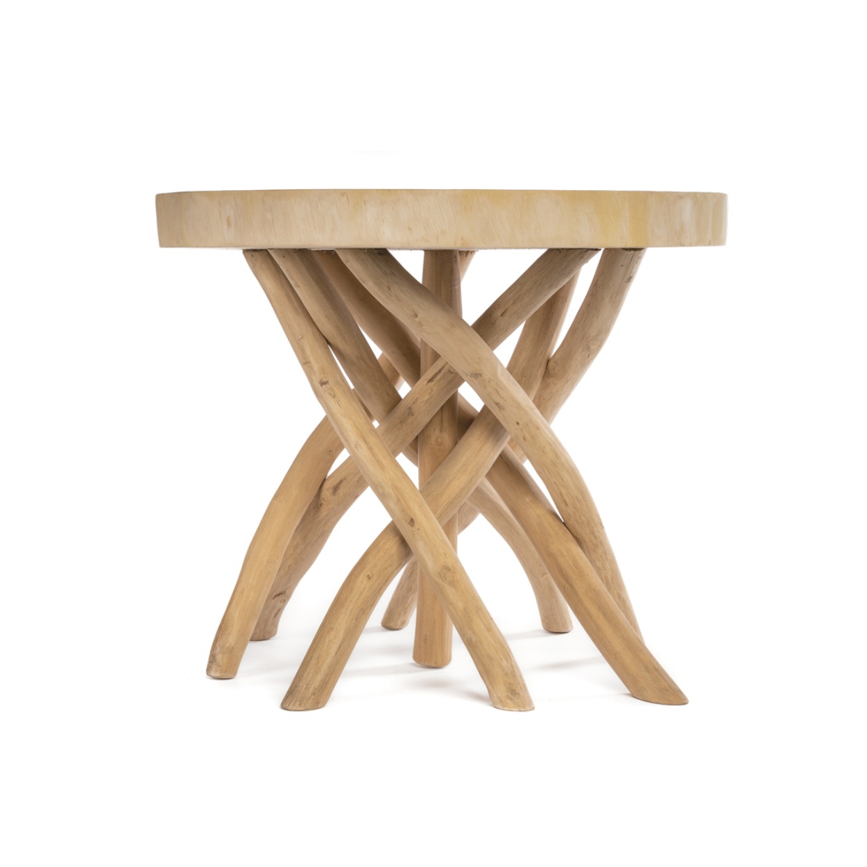 Table basse bois teck Gili