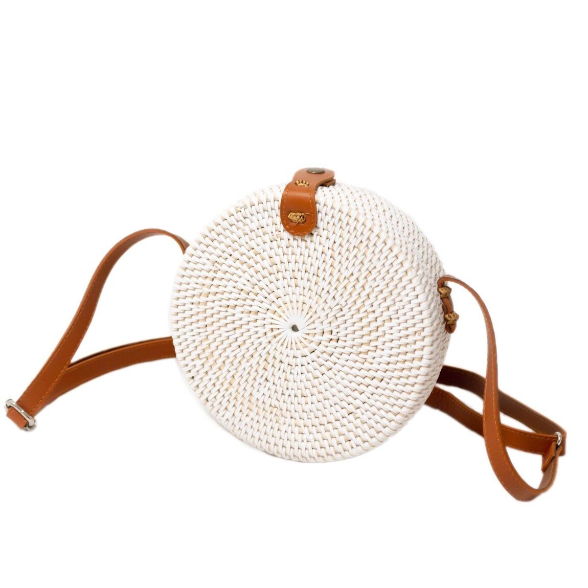 Petit Sac Rotin SANJA Blanc 02