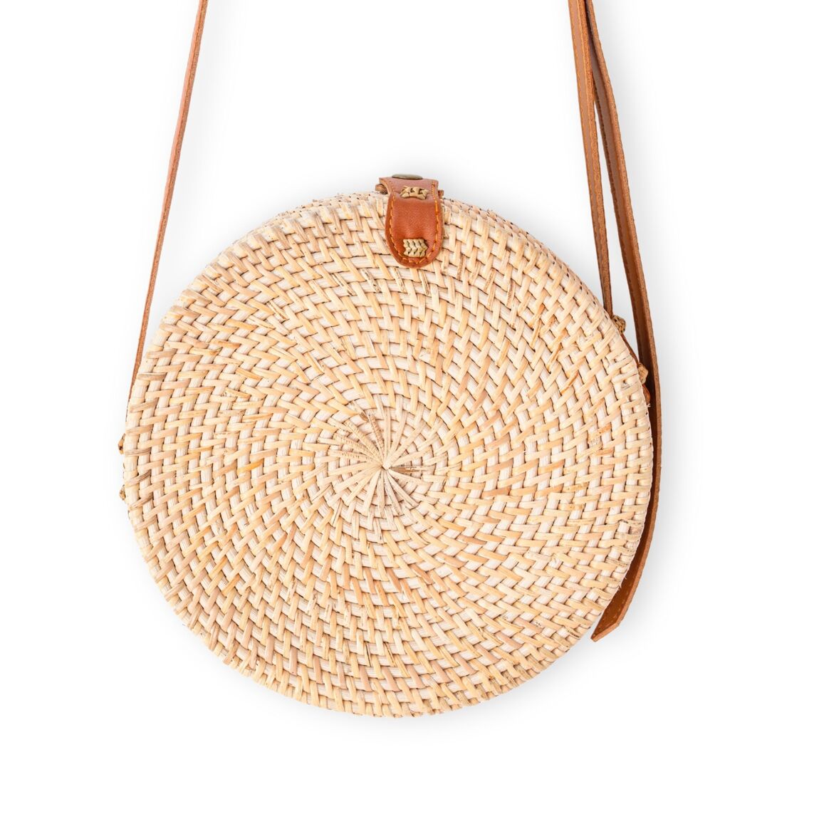 Petit Sac Rotin SANJA Marron 04