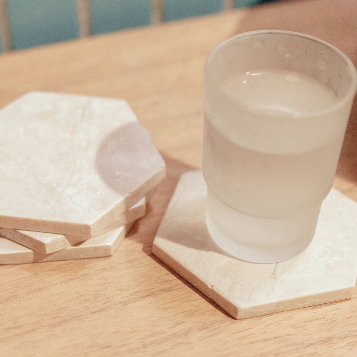 Sous-Verres Marbre INAI Blanc 04