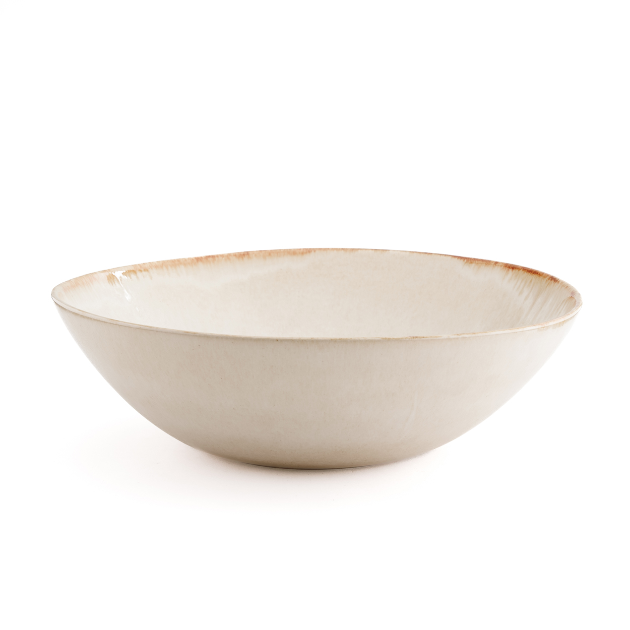 Saladier beige taille moyenne