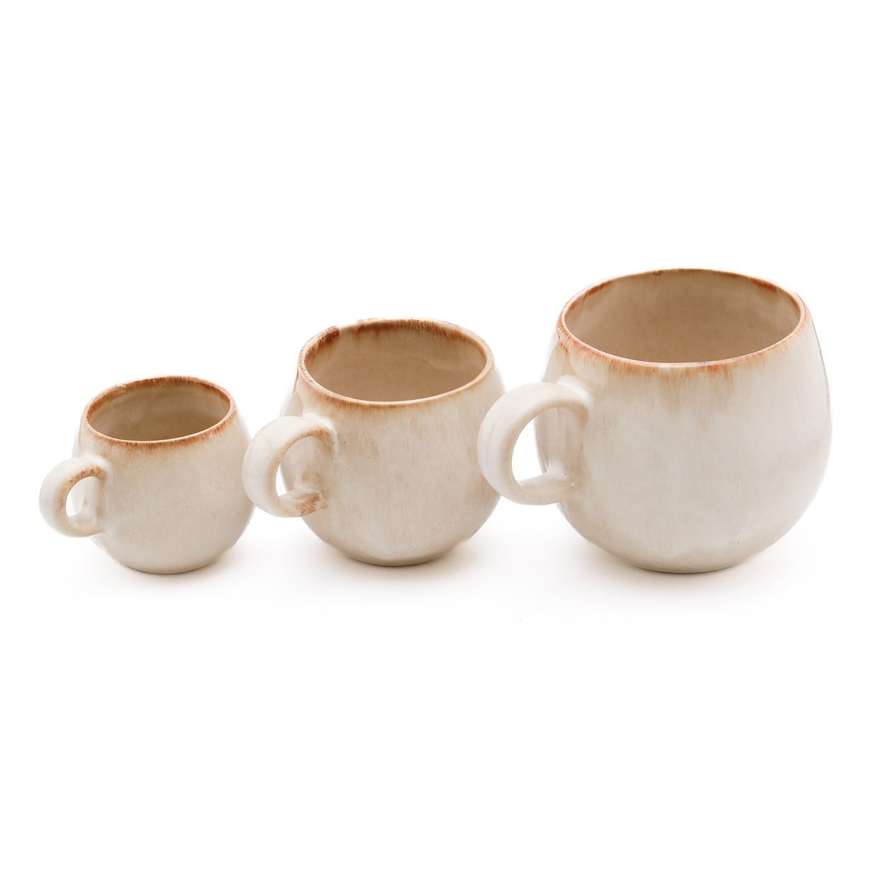 Lot avec une tasse espresso, une tasse café allongé et un mug de la gamme cascais