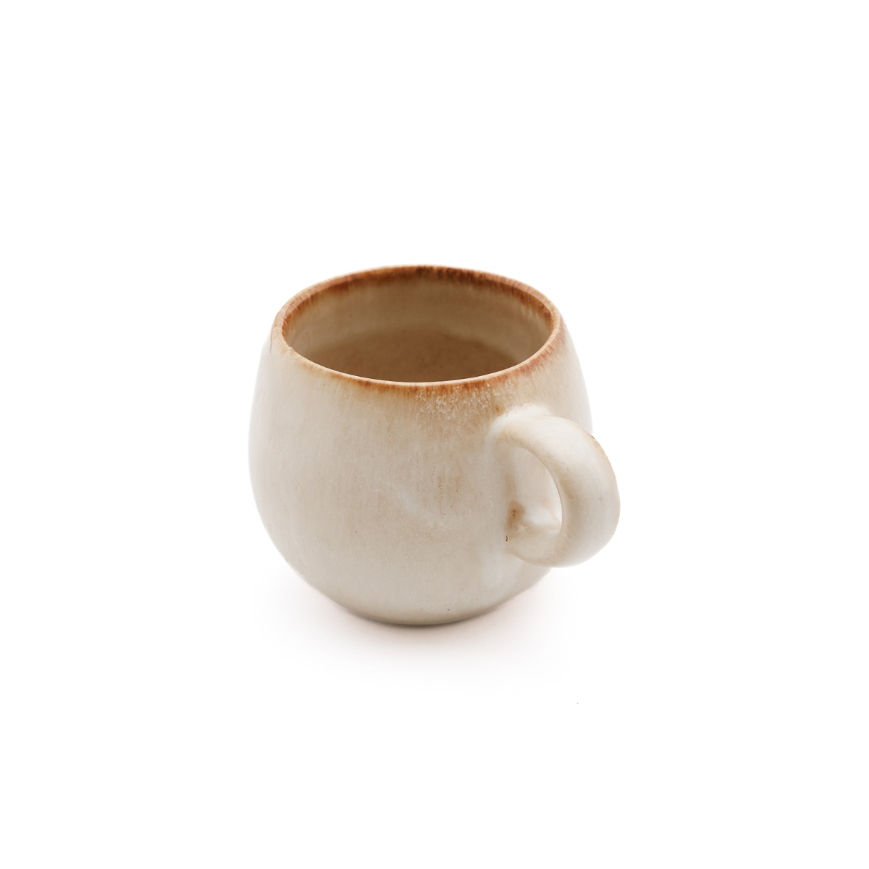Petite tasse à café beige cascais