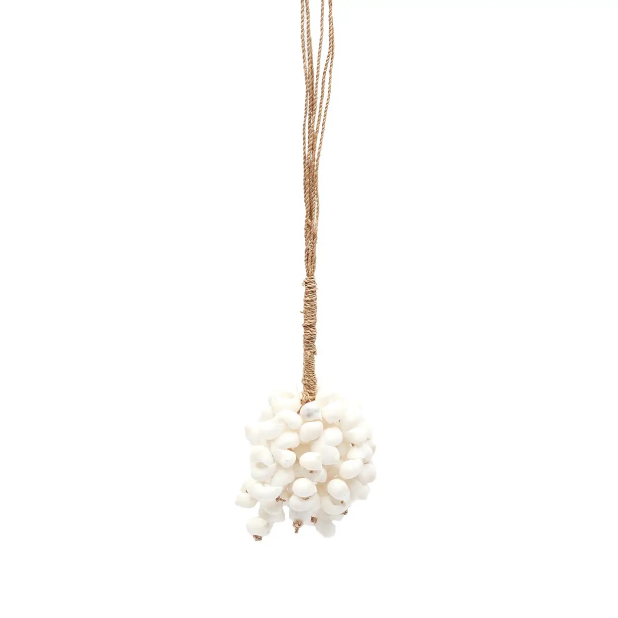 Pampille Kai Coquillages blancs à suspendre