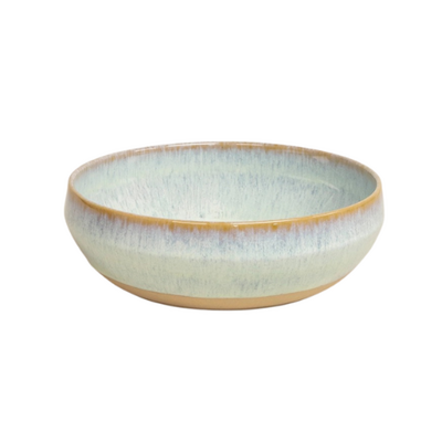 Saladier Tejo Grain by Grain céramique bleu clair