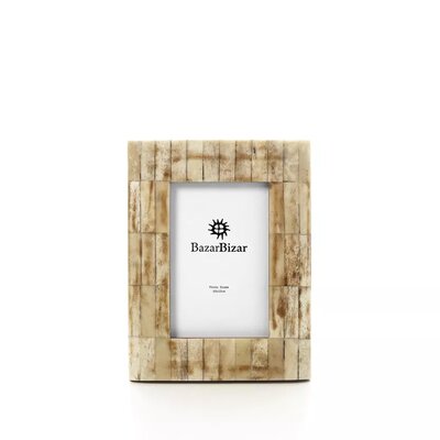 Cadre photo 10cmx15cm beige