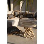 Table basse bois teck salon