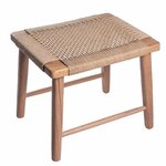 Grand Tabouret SUNDA Bois Papier Recyclé 05