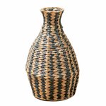 Vase DAYANA Jacinthe deau Naturel et Noir 05