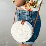 Petit Sac Rotin SANJA Blanc 04