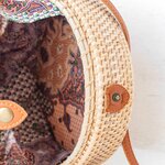 Petit Sac Rotin SANJA Marron 05