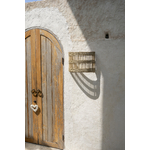 Applique murale Doedoe en rotin naturel