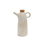 Bouteille huile d'olive beige