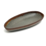 Petite coupelle bleue gris marron