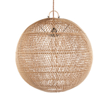 Luminaire Bubble rotin naturel Ø50cm