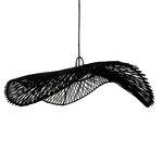 suspension chapeau noir
